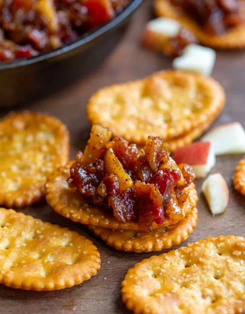 Apple Whiskey Bacon Jam Recipe 3 Apple Whiskey Bacon Jam