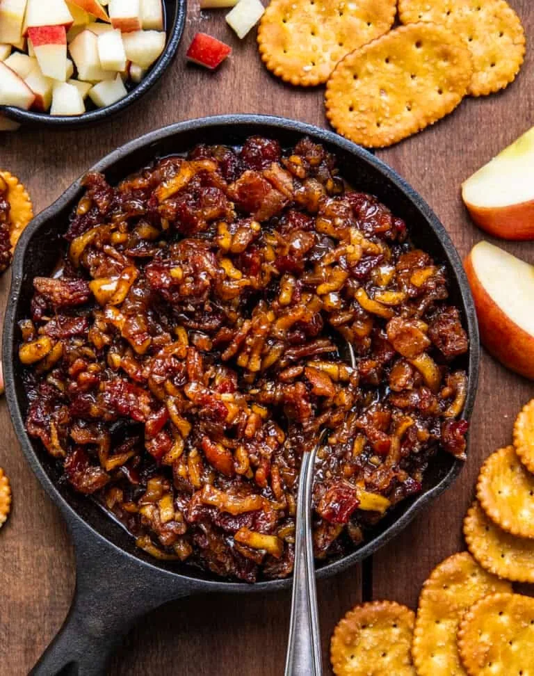 Apple Whiskey Bacon Jam Recipe 2 Apple Whiskey Bacon Jam