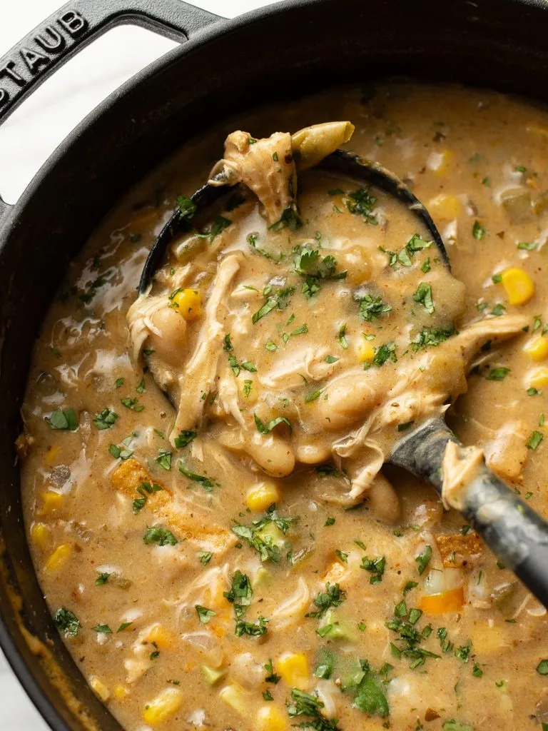 Green Chicken Enchilada Soup Recipe 2 Green Chicken Enchilada Soup