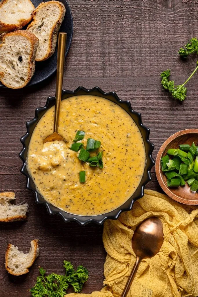 Garlic Cheddar Potato Soup Recipe 2 Garlic Cheddar Potato Soup