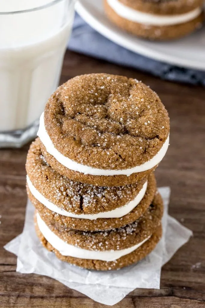 Gingerbread Cream Pies Recipe 2 Gingerbread Cream Pies