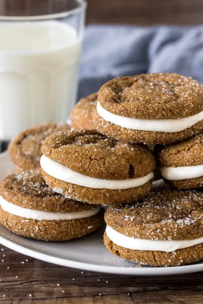 Gingerbread Cream Pies Recipe 3 Gingerbread Cream Pies