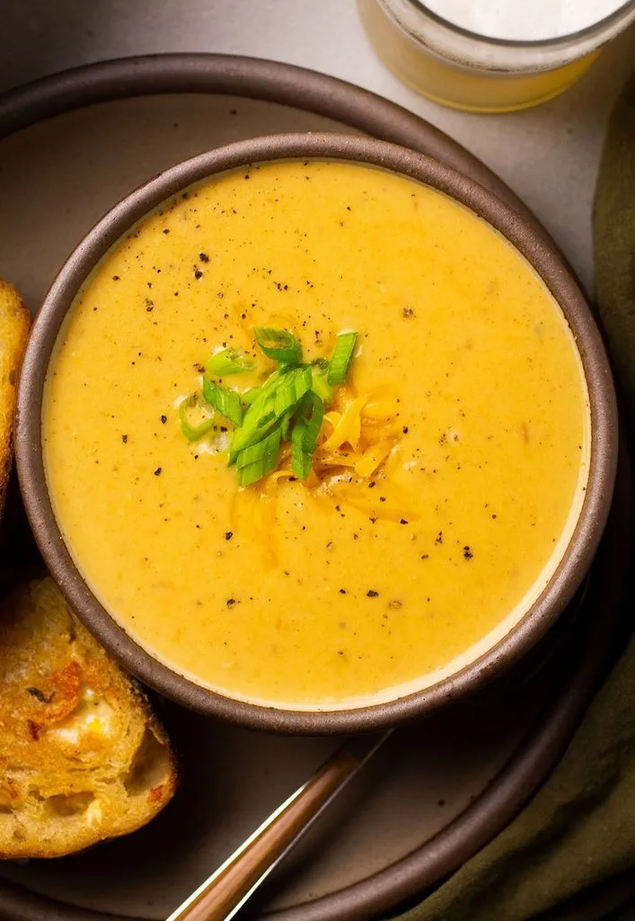 Apple Cheddar Beer Soup Recipe 2 Apple Cheddar Beer Soup