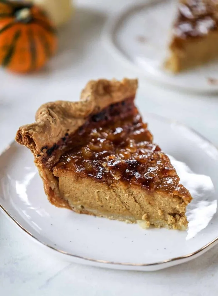 Pumpkin Pie Brûlée with Bourbon Vanilla Recipe 1 Pumpkin Pie Brûlée with Bourbon Vanilla
