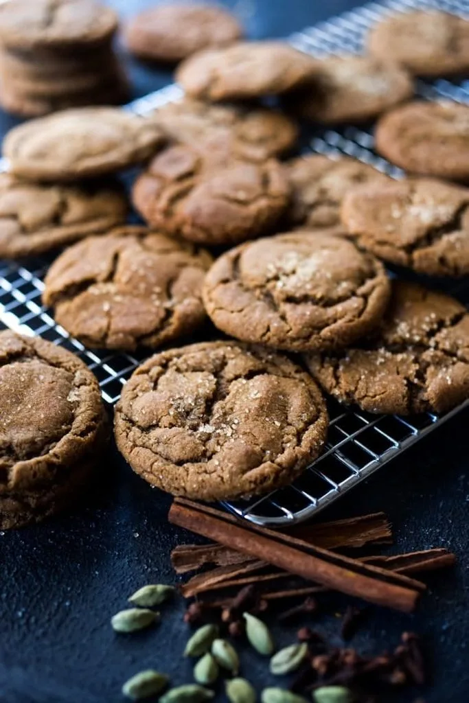 Chewy Spicy Chai Molasses Cookies Recipe 1 Chewy Spicy Chai Molasses Cookies
