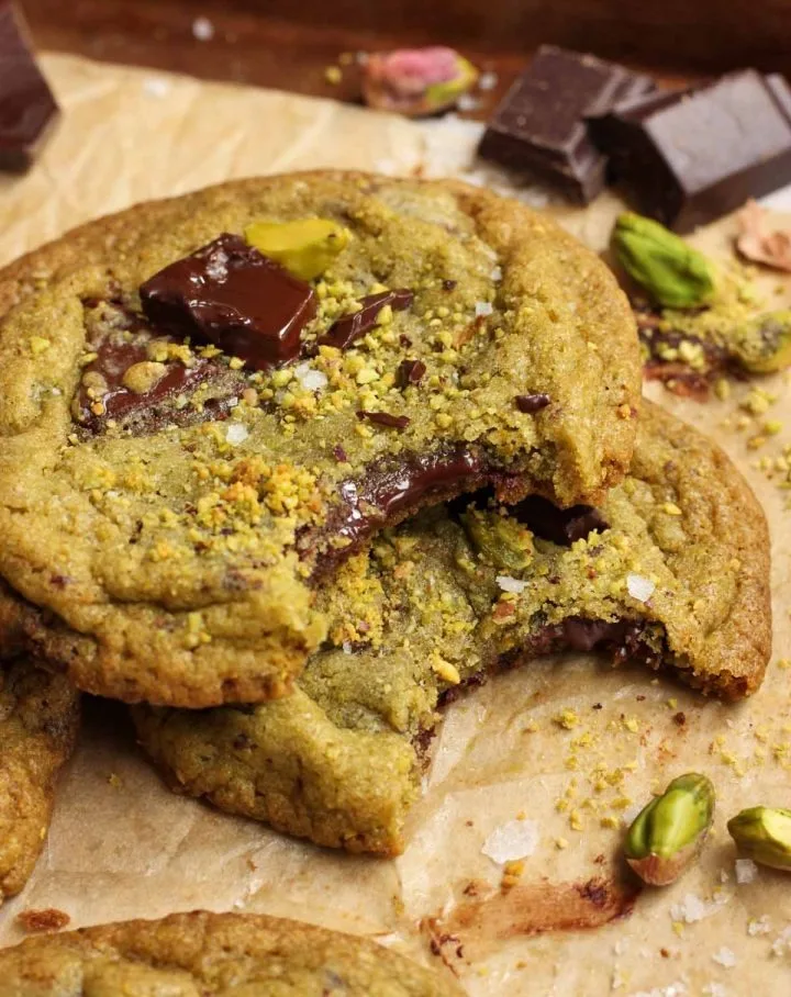 Salty Buttery Pistachio Cookies Recipe 3 Salty Buttery Pistachio Cookies