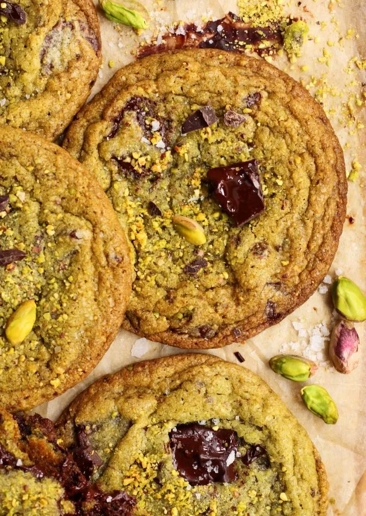 Salty Buttery Pistachio Cookies Recipe 1 Salty Buttery Pistachio Cookies
