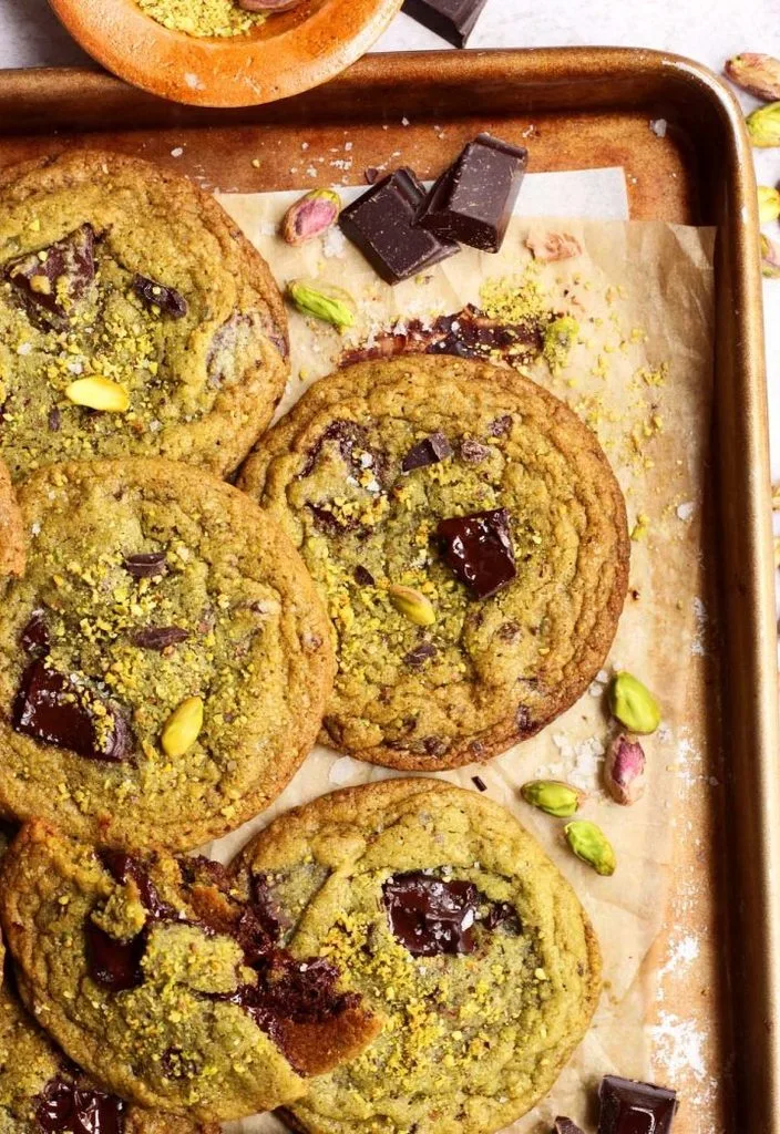 Salty Buttery Pistachio Cookies Recipe 2 Salty Buttery Pistachio Cookies