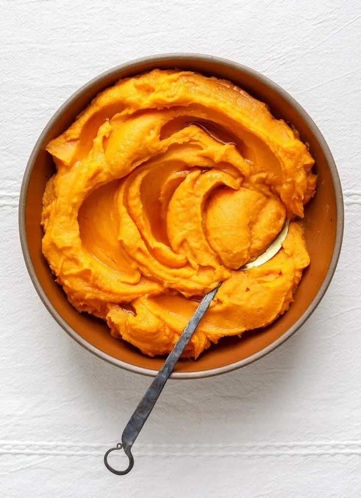 Maple Mascarpone Whipped Sweet Potatoes