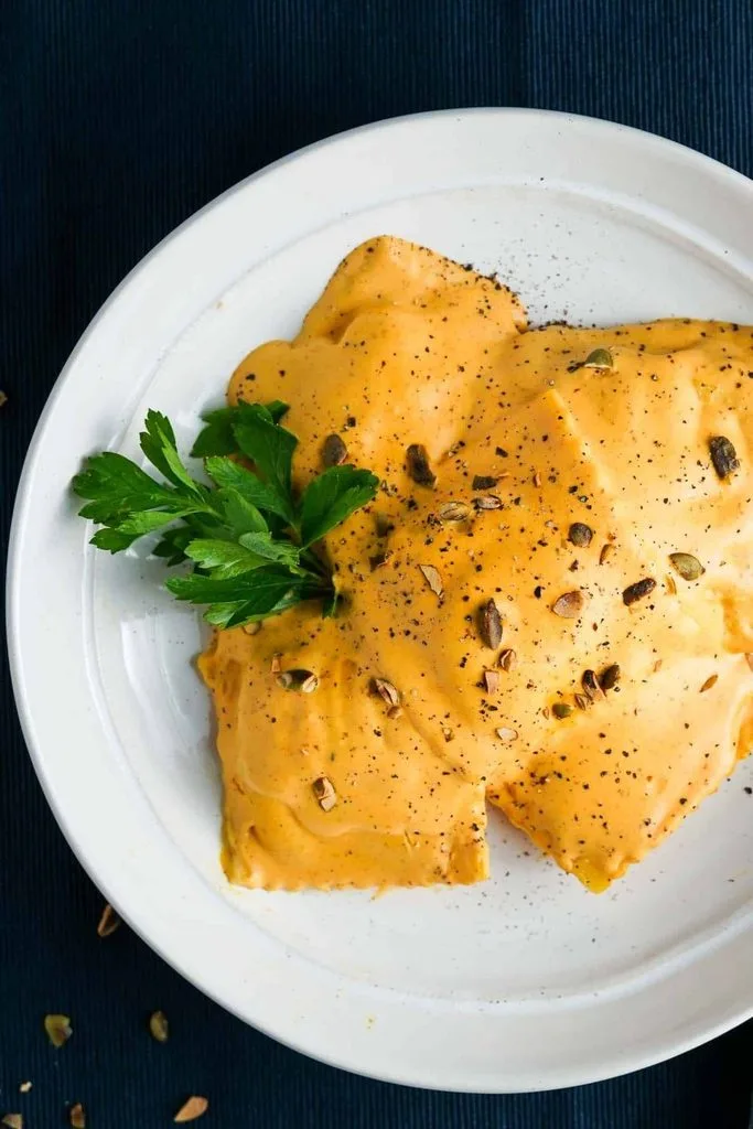 Creamy Pumpkin Ravioli Recipe