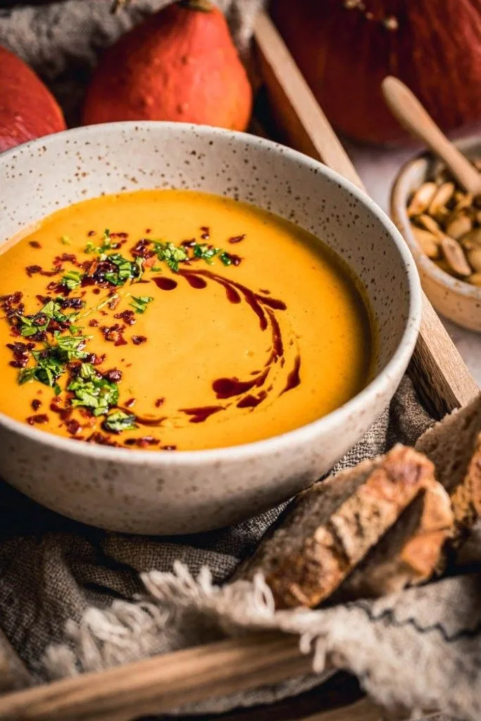 Spicy Thai Coconut Pumpkin Soup Recipe 3 Spicy Thai Coconut Pumpkin Soup Recipe
