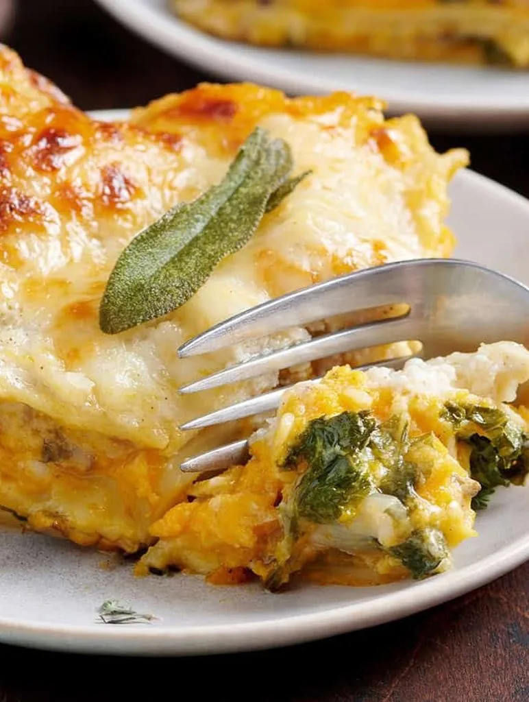 Butternut Squash and Spinach Lasagna Recipe 3 Butternut Squash and Spinach Lasagna