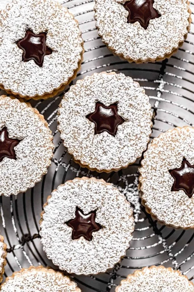 Chocolate Chai Linzer Cookies Recipe 1 Chocolate Chai Linzer Cookies Recipe