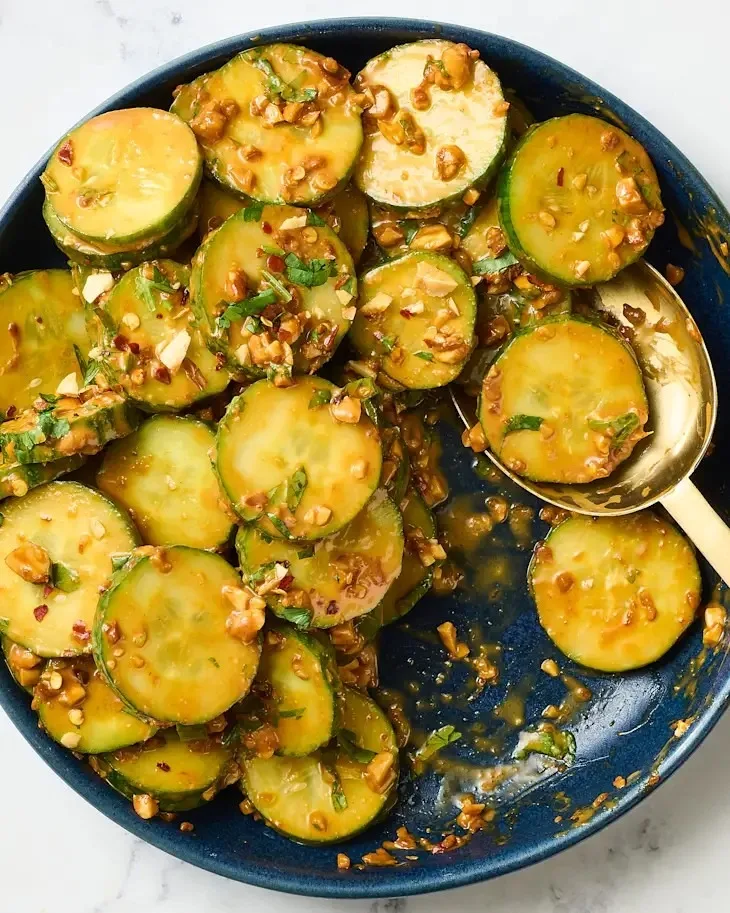 Peanut Cucumber Salad Recipe 2 Peanut Cucumber Salad