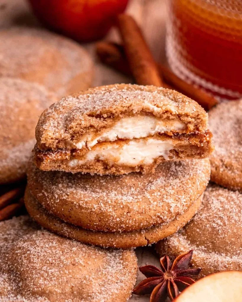 Apple Cider Cheesecake Cookies Recipe 3 Apple Cider Cheesecake Cookies