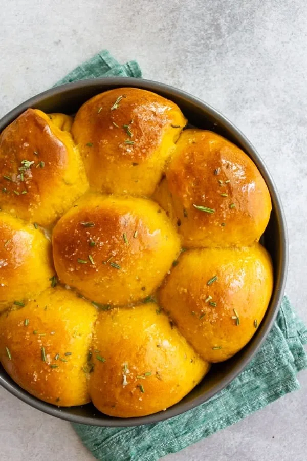 Rosemary Pumpkin Bread Rolls Recipe 3 Rosemary Pumpkin Bread Rolls