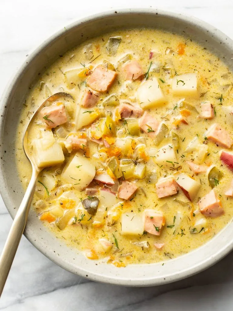 Chunky Potato Dill Soup Recipe