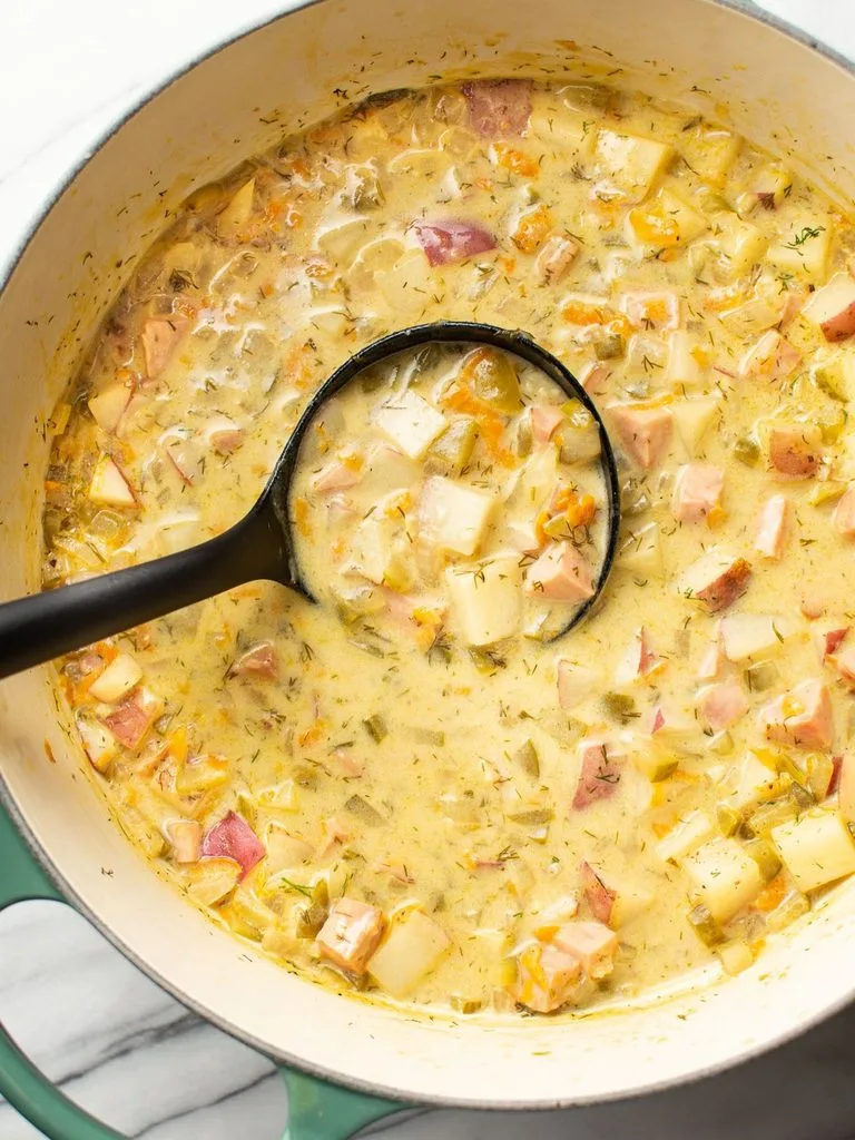 Chunky Potato Dill Soup Recipe