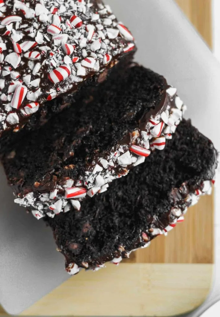 Chocolate Peppermint Zucchini Bread Recipe 1 Chocolate Peppermint Zucchini Bread Recipe