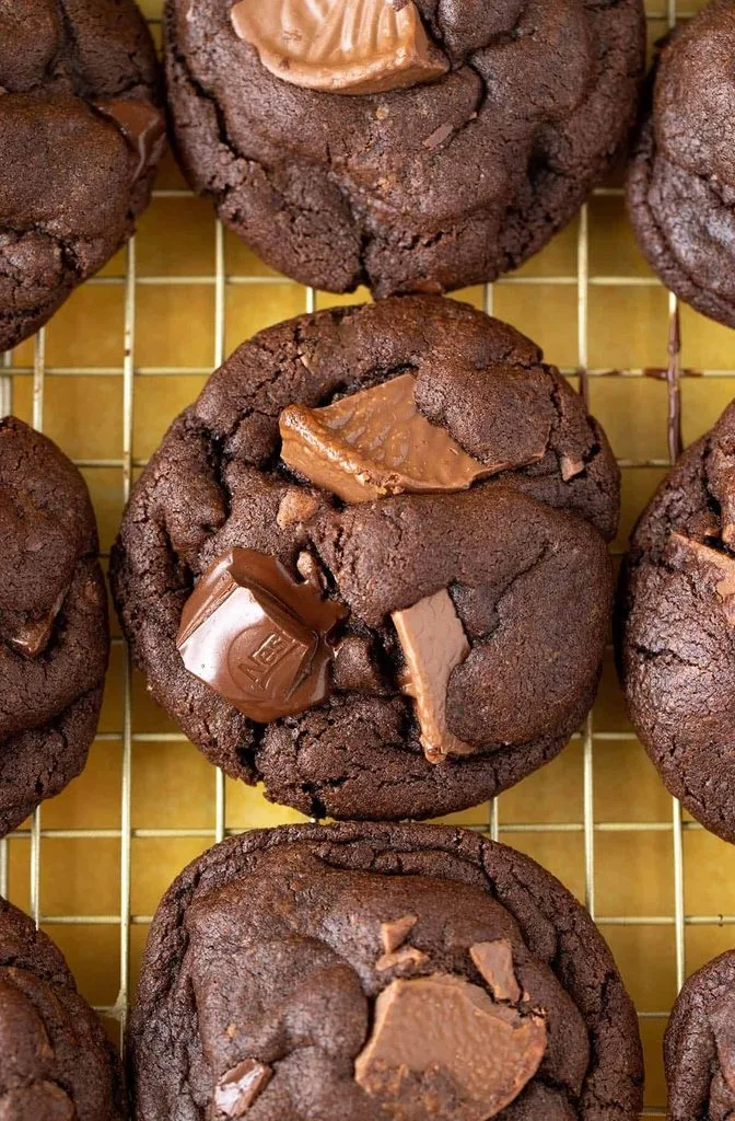Chocolate Orange Brownie Cookies Recipe 3 Chocolate Orange Brownie Cookies