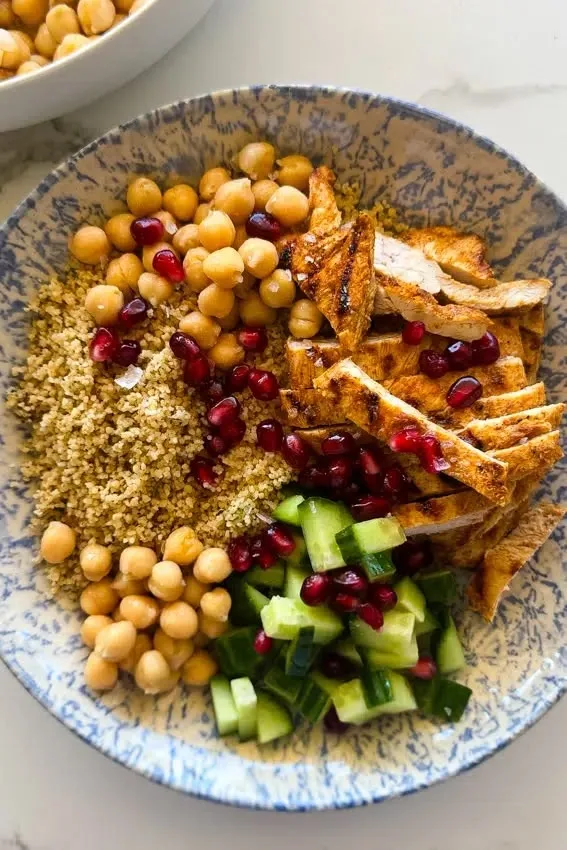 Moroccan Chicken Couscous Bowl Recipe 3 Moroccan Chicken Couscous Bowl
