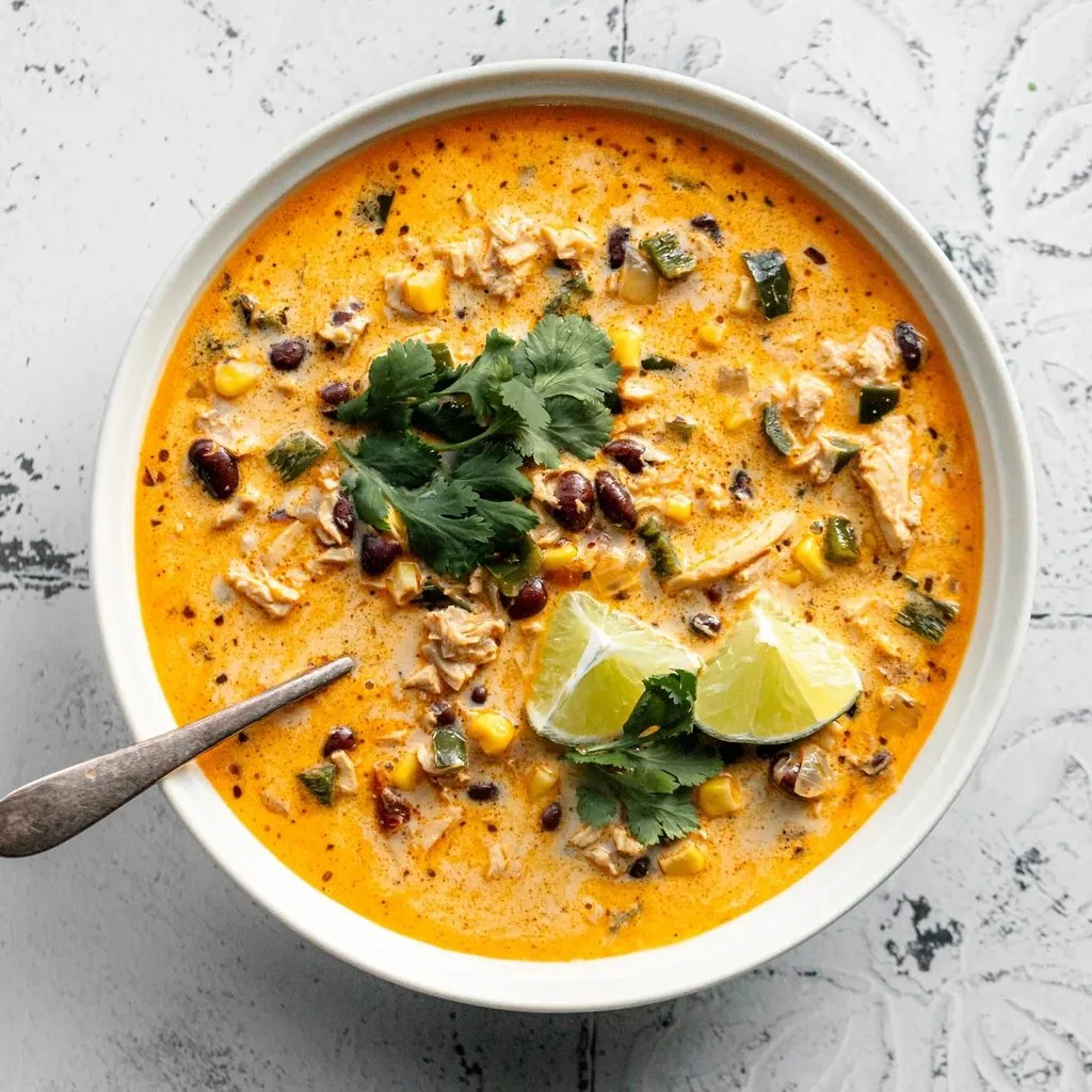 Chicken Poblano and Black Bean Soup Recipe 3 Chicken Poblano and Black Bean Soup Recipe
