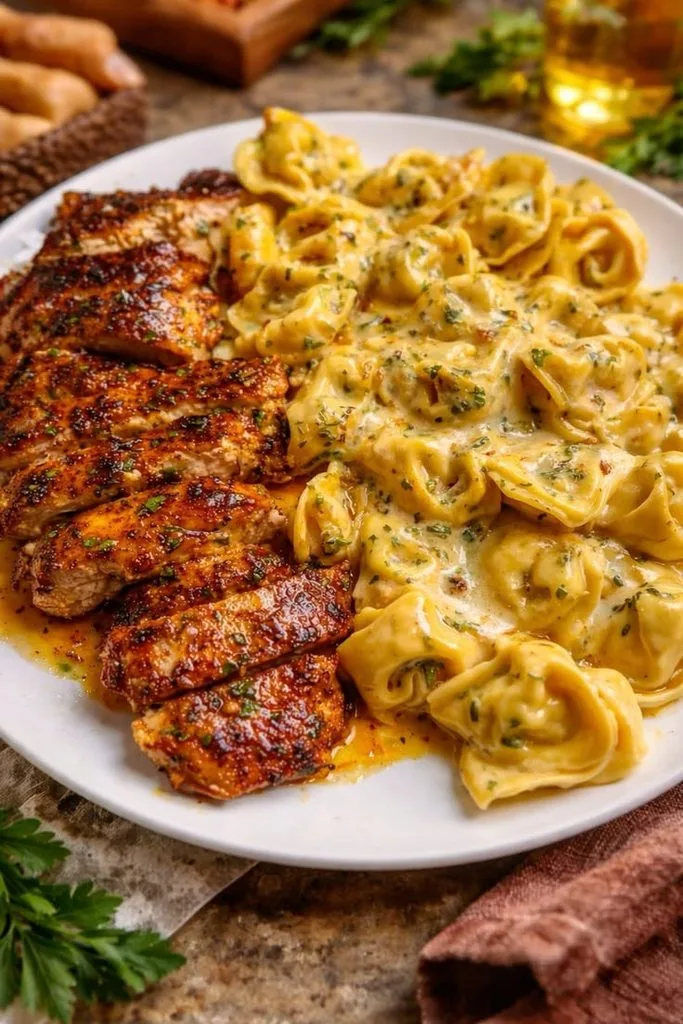 Cajun Garlic Butter Tortellini Recipe