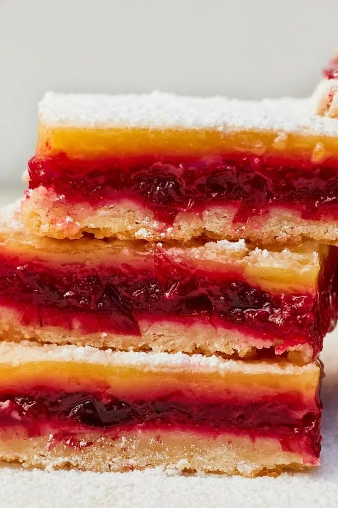 Cranberry Lemon Bars Recipe 1 Cranberry Lemon Bars