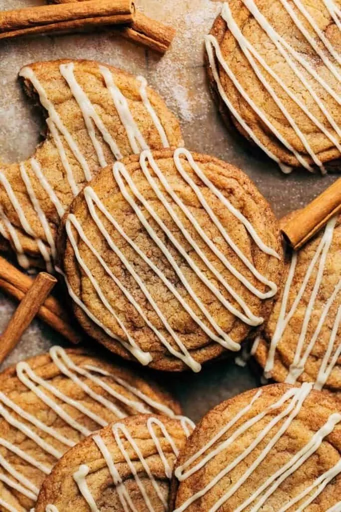 Chewy Maple Cinnamon Cookies
