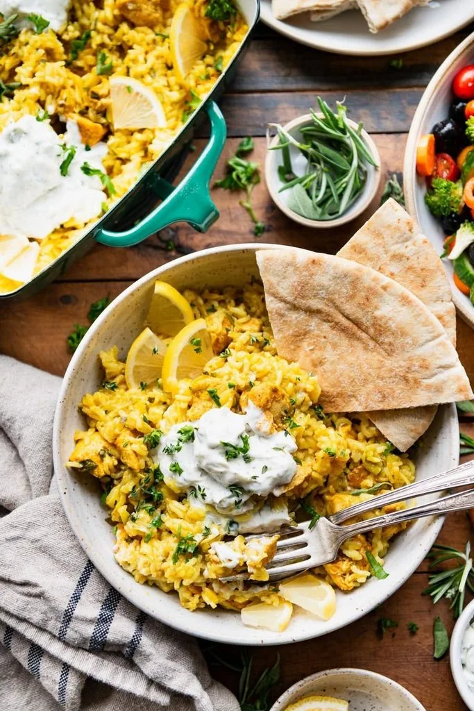 Dump and Bake Chicken Tzatziki and Rice Recipe 3 Dump and Bake Chicken Tzatziki and Rice