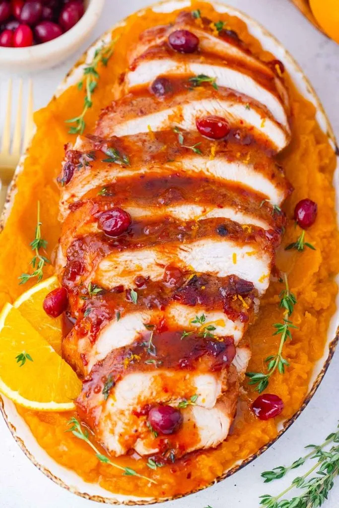 Cranberry Orange Turkey Breast