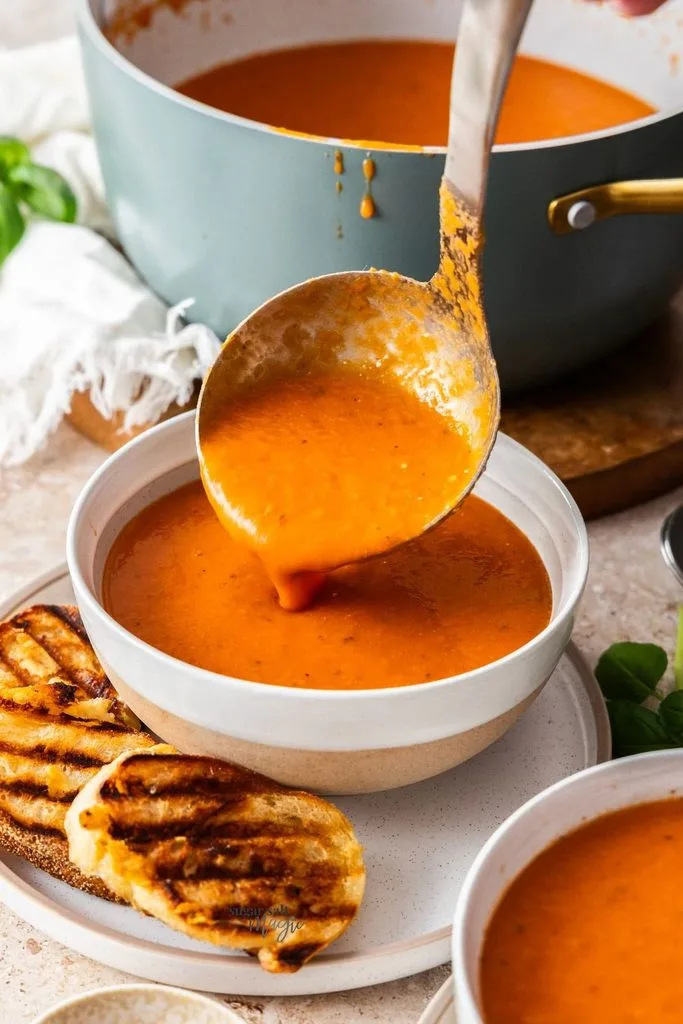 Roasted Garlic Tomato Soup Recipe 2 Roasted Garlic Tomato Soup