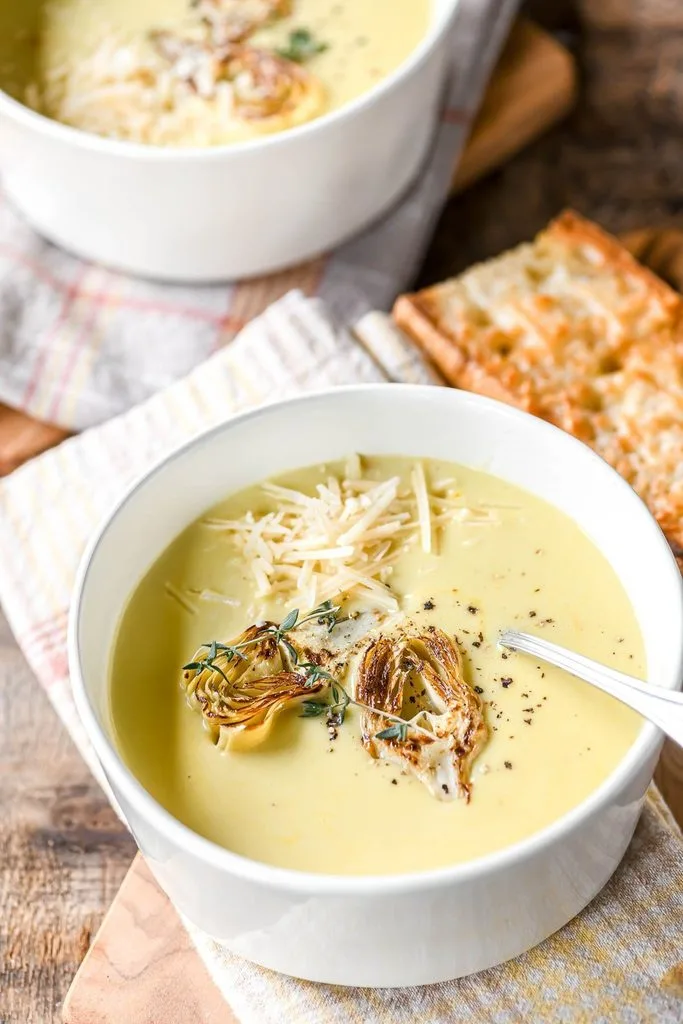 Creamy Artichoke Bisque