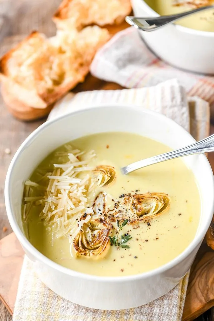 Creamy Artichoke Bisque