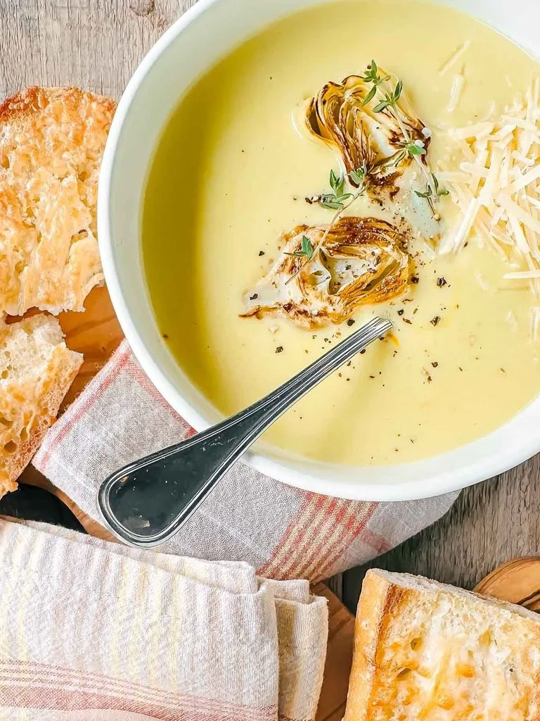 Creamy Artichoke Bisque