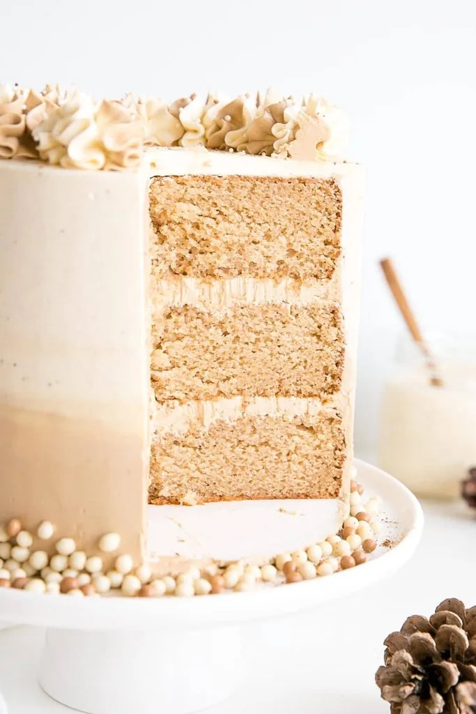 Eggnog Latte Cake Recipe 1 Eggnog Latte Cake