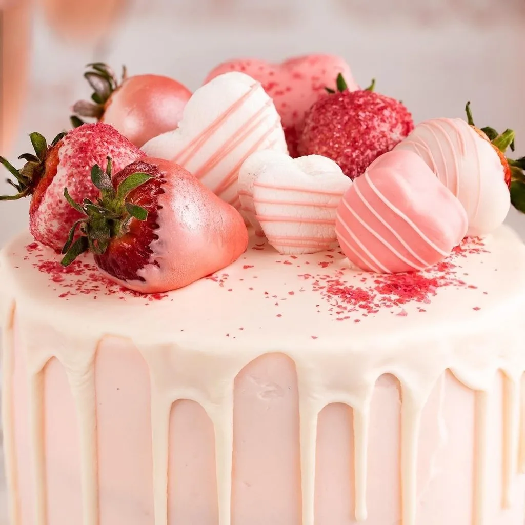 Pink Champagne Layer Cake Recipe 1 Pink Champagne Layer Cake