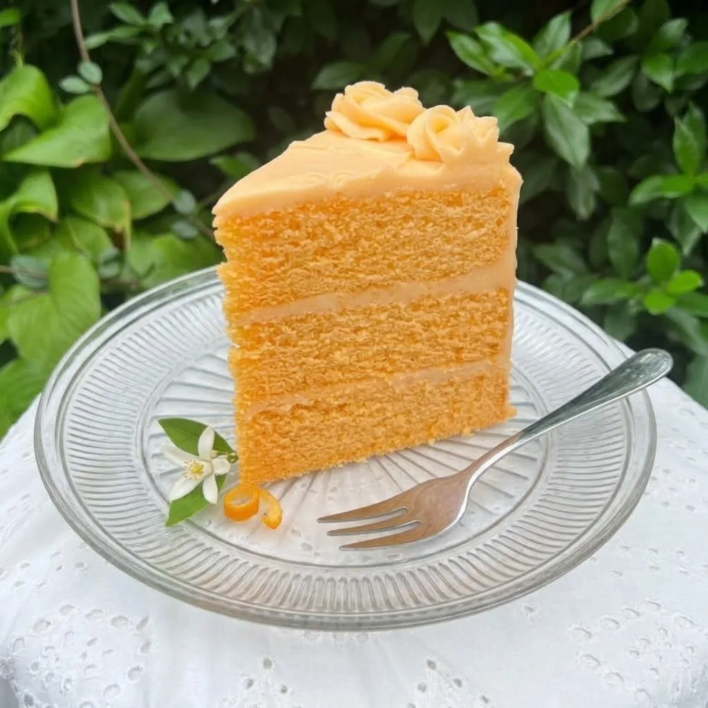 Orange Velvet Cake Recipe 3 Orange Velvet Cake