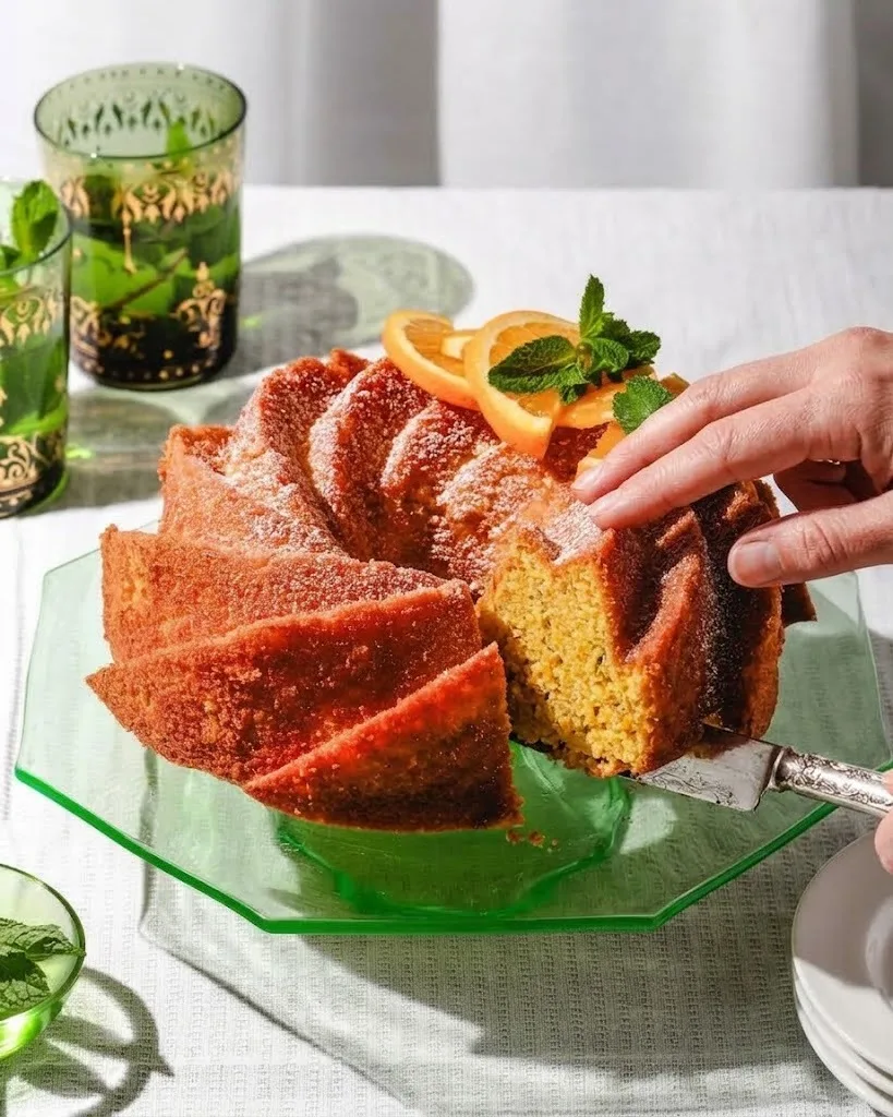 Orange Cardamom Cake Recipe 3 Orange Cardamom Cake