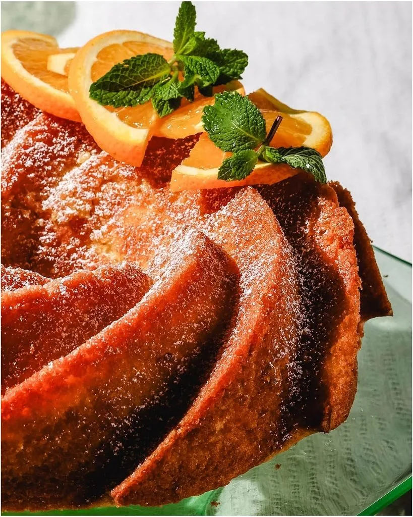 Orange Cardamom Cake Recipe 1 Orange Cardamom Cake