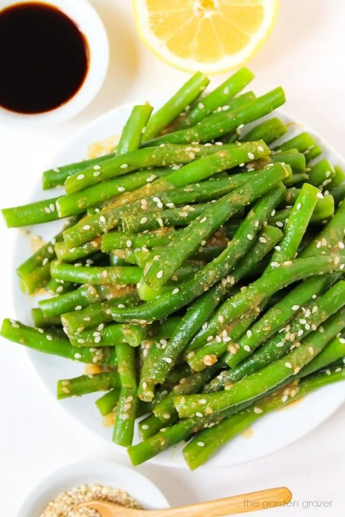 Miso Green Beans