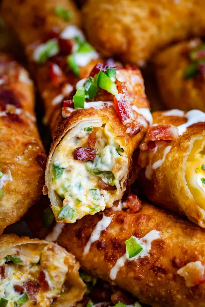 Jalapeno Popper Egg Rolls Recipe 3 Jalapeno Popper Egg Rolls