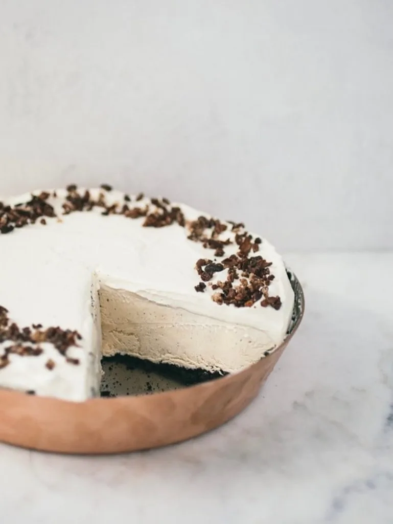 Caramel Coffee Cream Pie