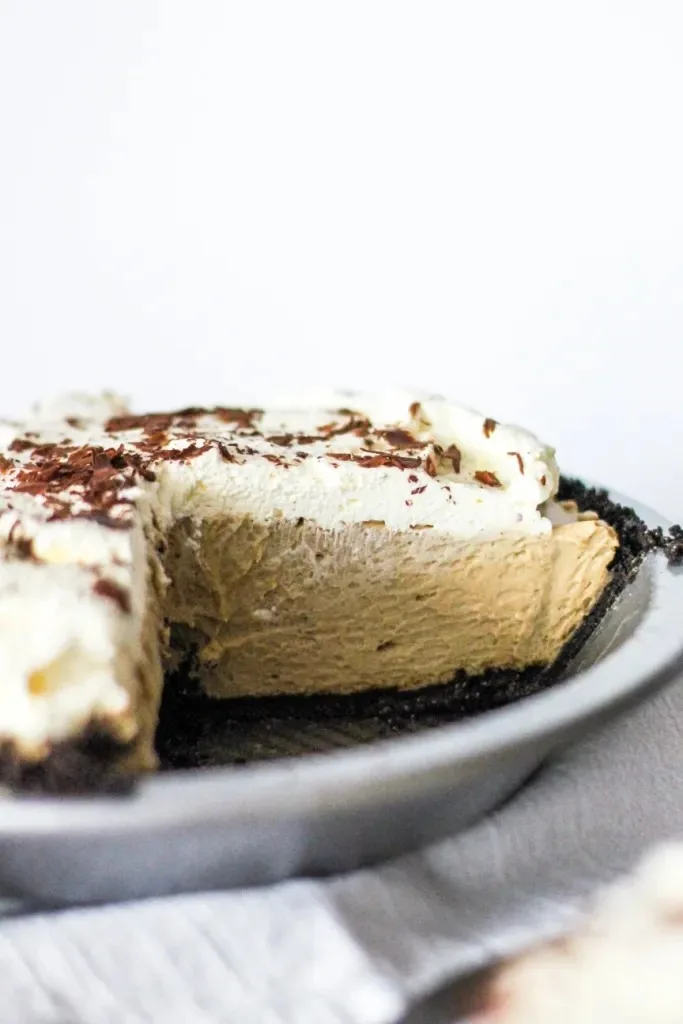 creamy coffee pie