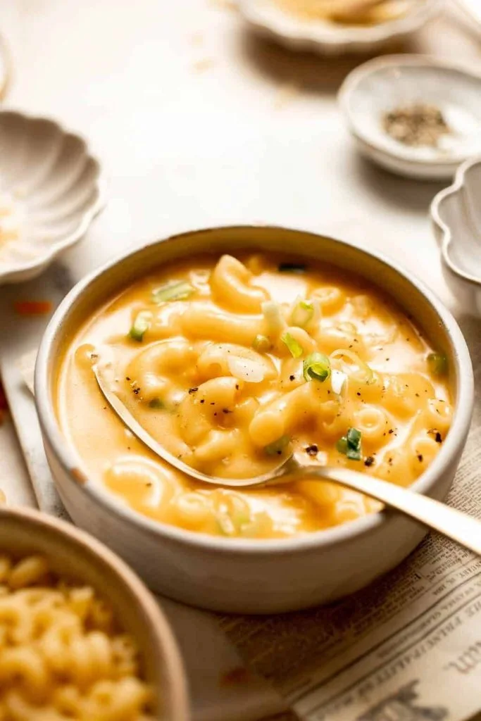 Mac and Cheese Soup Recipe 2 Mac and Cheese Soup