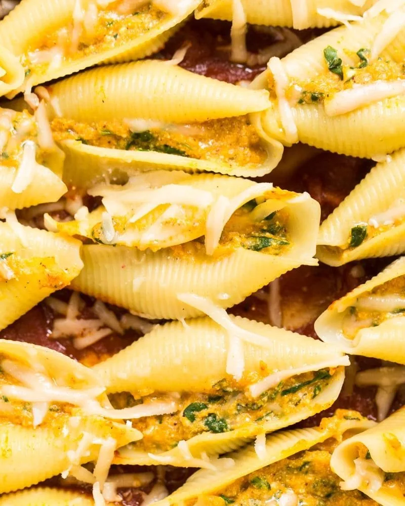 Pumpkin Cream Stuffed Shells Recipe 2 Pumpkin Cream Stuffed Shells Recipe