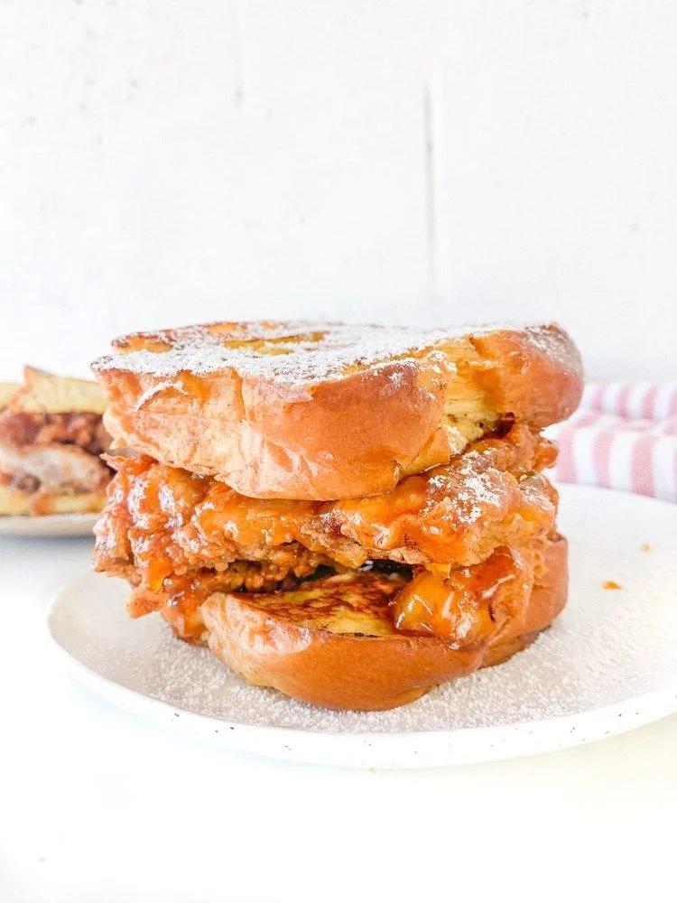 French Toast Fried Chicken Sandwich