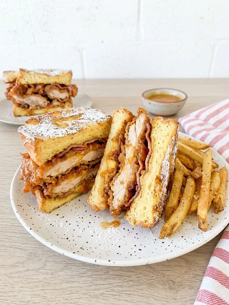 French Toast Fried Chicken Sandwich