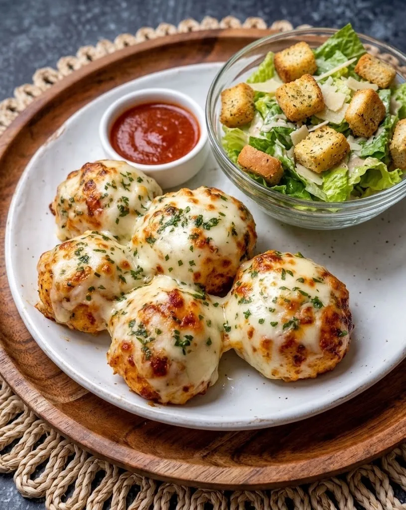 Melted Mozzarella & Ranch Chicken Bombs Recipe 2 Melted Mozzarella & Ranch Chicken Bombs