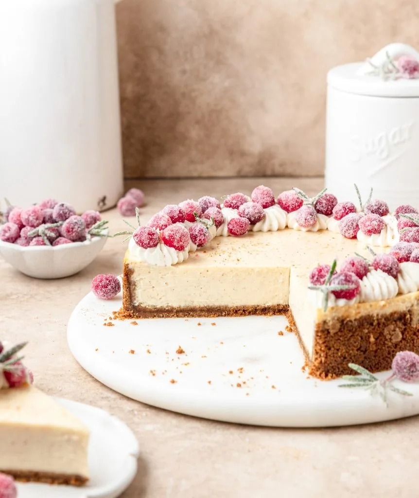 Eggnog Cheesecake Recipe 2 eggnog cheesecake